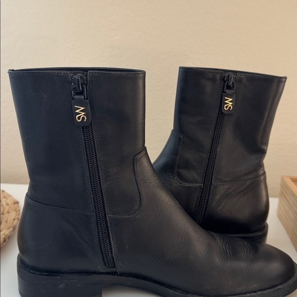 Stuart Weitzmann black ankle boots - Size US 6 - Picture 5 of 10